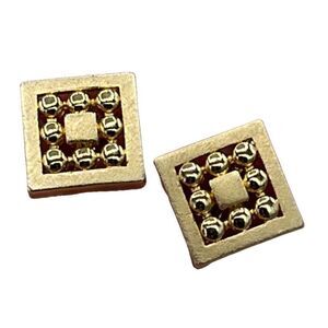 Vintage Napier clip screw back style earrings